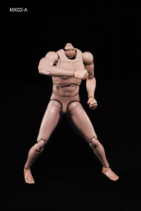 1/6 Male Action Figure Body MX02 2.0A Matt Improved Ver. for Caucasian
