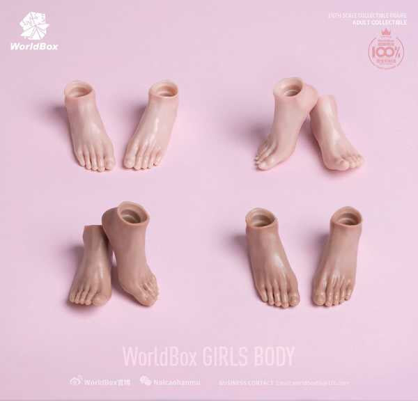 In-stock 1/6 Worldbox AT202 Wide Hip Female Body