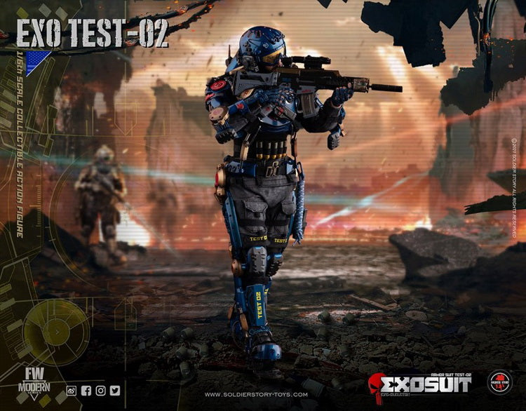 In-stock 1/16 Soldier Story SS125 SOLDIER STORY 1/6 EXO-SKELETON ARMOR SUIT “TEST-02