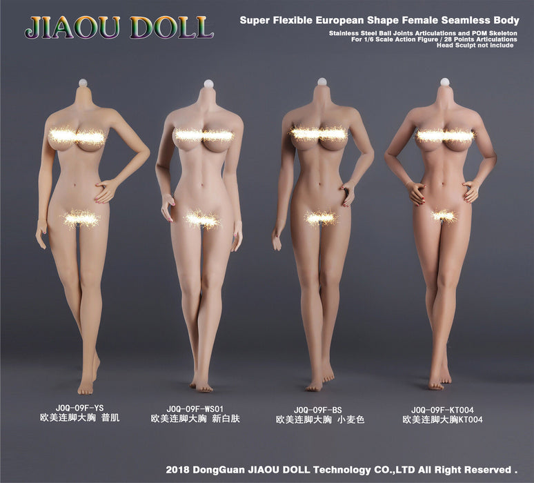 JIAOU DOLL 1/6 Female Body 09F Collection