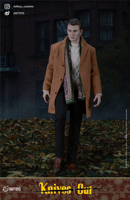 In-stock 1/6 DAFTOYS F023 Knives Out Action Figure