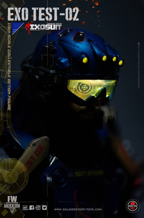 In-stock 1/16 Soldier Story SS125 SOLDIER STORY 1/6 EXO-SKELETON ARMOR SUIT “TEST-02