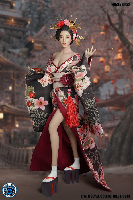 In-stock 1/6 Scale SUPER DUCK SET052 Oiran Custom Kit