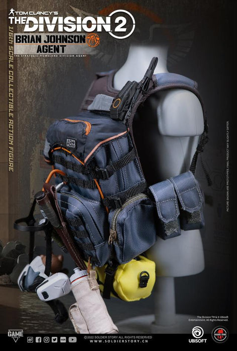 In-stock 1/6 Soldierstory The Division 2 Agent Brian Johnson SSG-005 / SSG-006