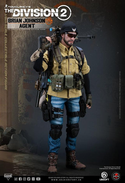 In-stock 1/6 Soldierstory The Division 2 Agent Brian Johnson SSG-005 / SSG-006