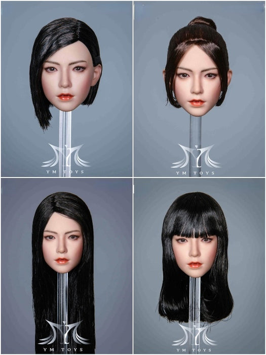 In-stock 1/6 YMTOYS YMT059 "You" Female head sculpt H#Suntan
