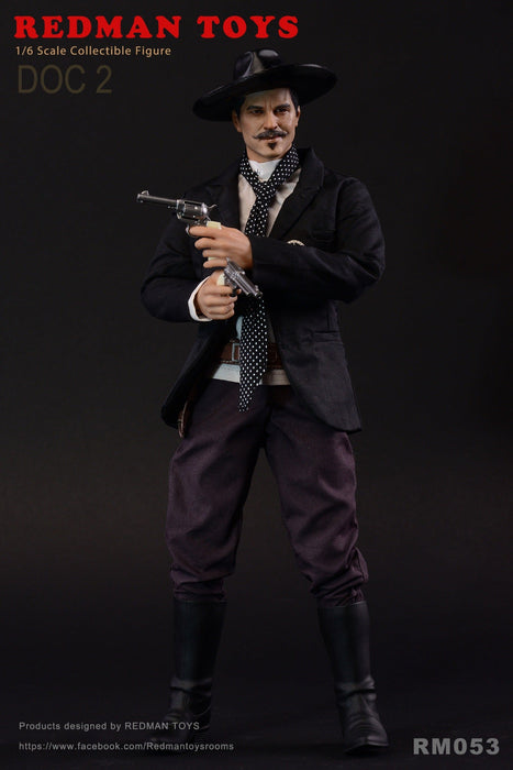 In-stock 1/6 Redman Toys RM053 COWBOY DOC 2 Action Figure