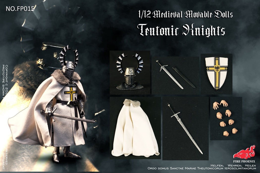 Pre-order 1/12 FIRE PHOENIX FP019 Teutonic & Hospital Knights Double Figure