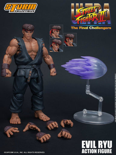 Pre-order 1/12 Storm Toys Ultra Street Fighter II: Evil Ryu Action Figure