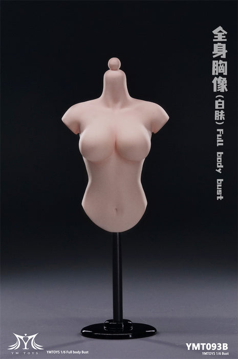 In-stock 1/6 YMTOYS YMT093 Full Upper Body Display for female head sculpts